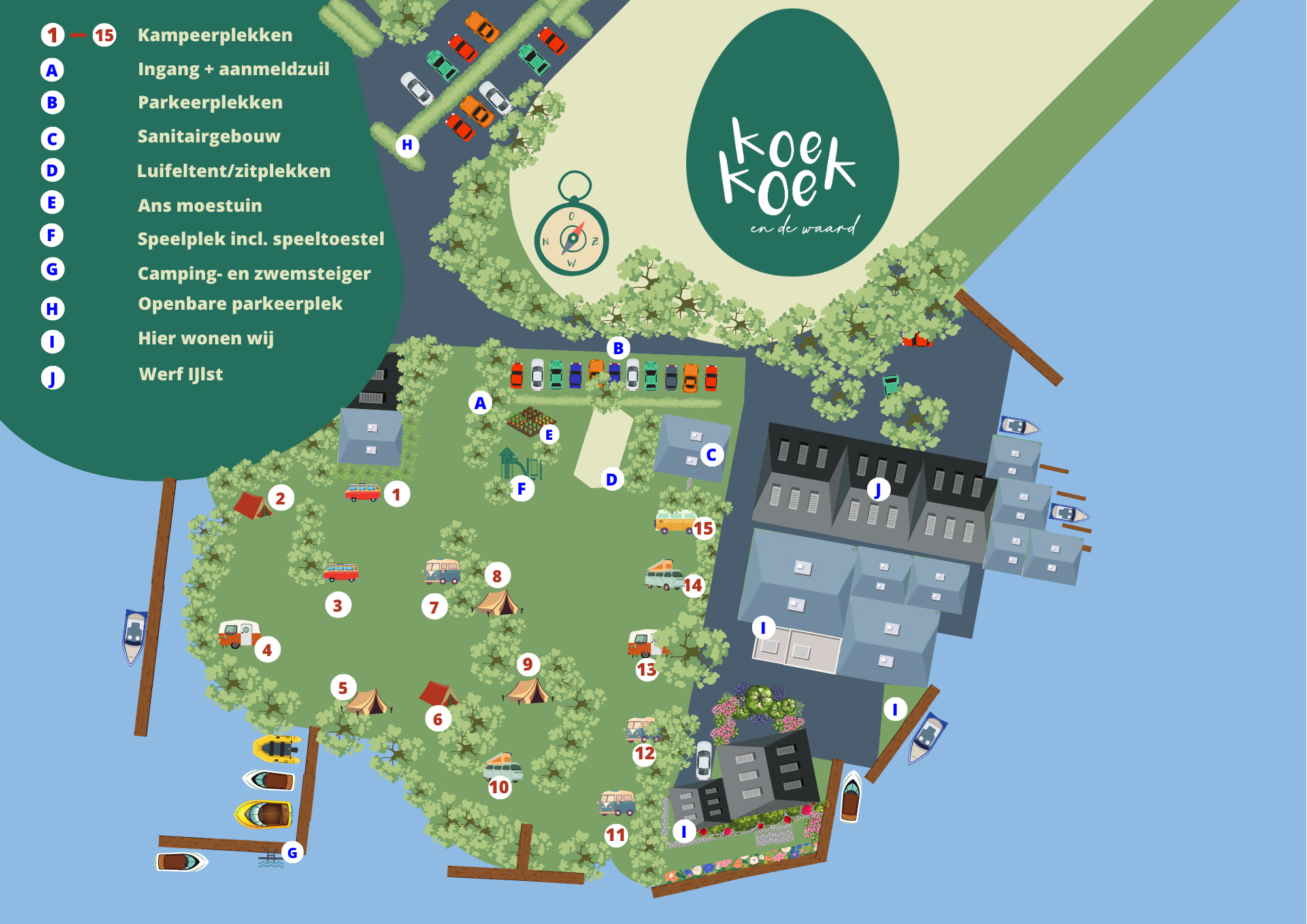 Plattegrond Koekoek en de waard 2026 - tijdelijk